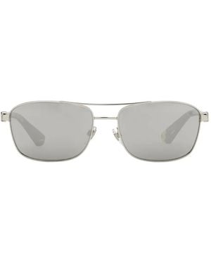 Burberry Rectangle-Frame Sunglasses - Grey