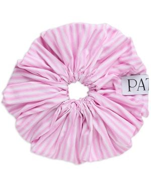 Patou Striped Scrunchie - Pink