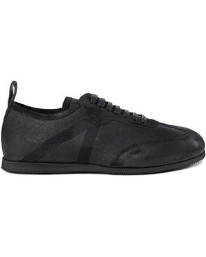 Ann Demeulemeester Siru Soft Jeans-Sneakers - Schwarz