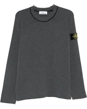 Stone Island Crew-Neck Jumper - Grey