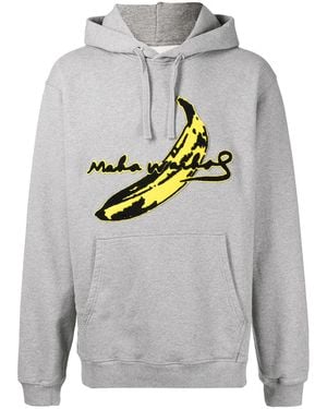 Maharishi Hoodie À Patch Logo - Gris