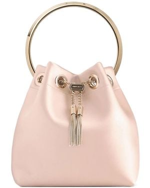 Jimmy Choo Bolso Bombonera Bon Bon - Rosa