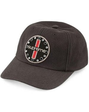 Supreme Gorra De Béisbol Garage Con 6 Paneles - Negro