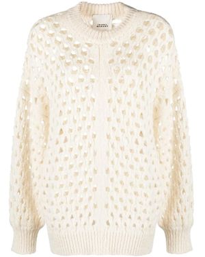 Isabel Marant Tane ストライプ プルオーバー - ナチュラル