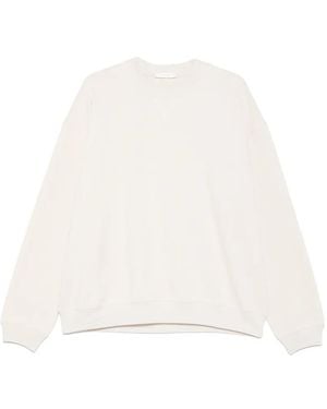 The Row Pacey Stitched Sweatshirt - White