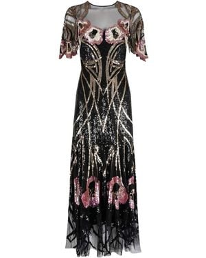Temperley London Natalia Sequin-Embellished Party Dress - Black