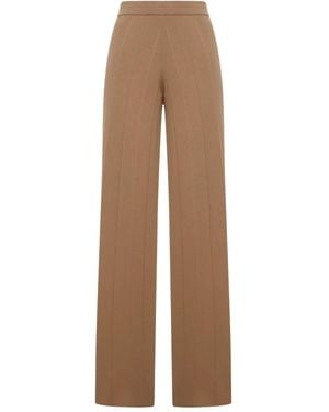 Max Mara Lama Pants - Natural