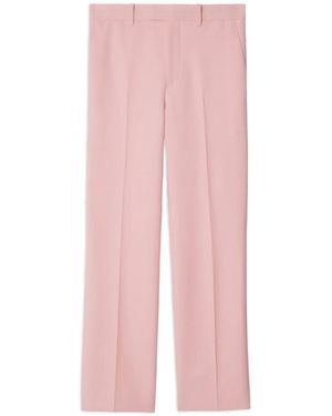 Burberry Tailored Mini Wool Trousers For - Pink