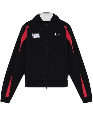 Balenciaga X Nba Oversized-Hoodie - Schwarz