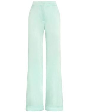 Genny Satin Pants - Green