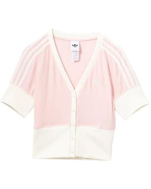 adidas V-Neck T-Shirt - Pink