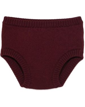 ROWEN ROSE Bermudas de punto - Rojo