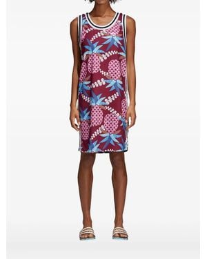 adidas Stadium Originals Farm "Multicolour" Dress - Red