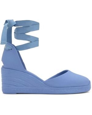 Castañer Careen Wedge Espadrilles - Azul