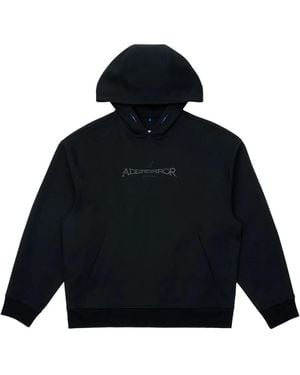 Adererror Logo-detail Hoodie - ブルー