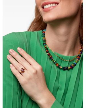Ottoman Hands Anello Siena Con Rubino - Verde