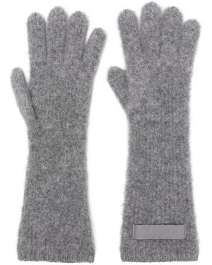 Jacquemus Les Gants Gros Grain 手袋 - グレー