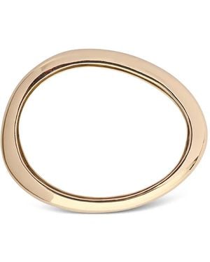 Dinosaur Designs Rock Wishbone Thin Bangle Bracelet - Metallic