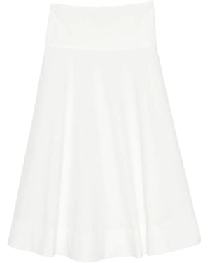 St. Agni Panel Maxi Skirt - White