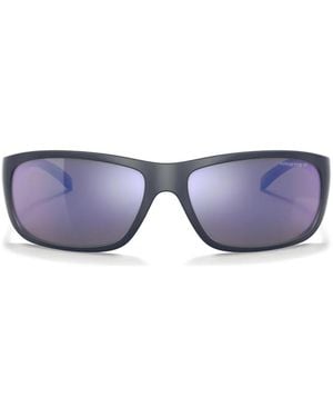 Arnette Uka-Uka Rectangle-Frame Sunglasses - Gray