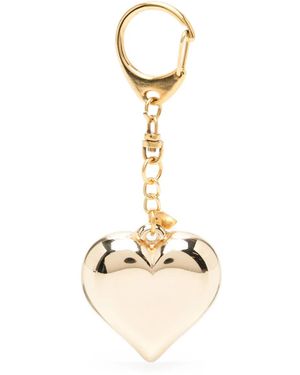 Kenneth Jay Lane Anhänger Mit Herzmotiv - Mettallic