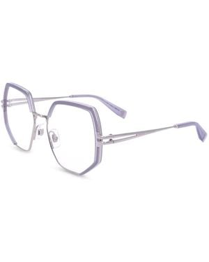 Marc Jacobs Geometric-Frame Glasses - White