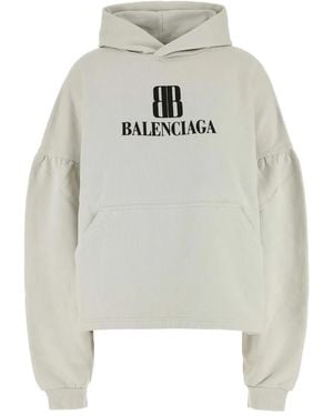 Balenciaga バルーンスリーブ パーカー - グレー