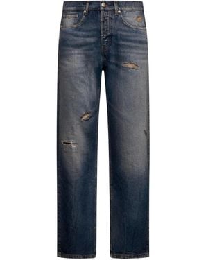 John Richmond Distressed Jeans - Blue