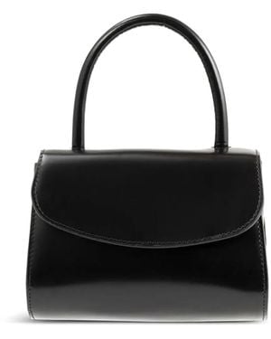 BY FAR Mini 2.0 Tote Bag - Black