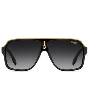 Carrera Geometric-Frame Sunglasses - Black