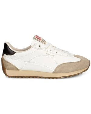 GANT Beja Panelled Sneakers - White