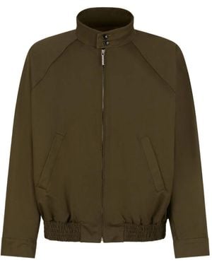 Marni Collared Zip-Up Jacket - Green