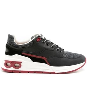 Ferragamo Ferragamo Cosma Low Leather Trainer - Multicolour