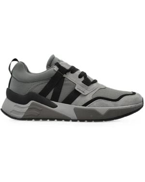 DIESEL S-Brentha Paneled Sneakers - Gray
