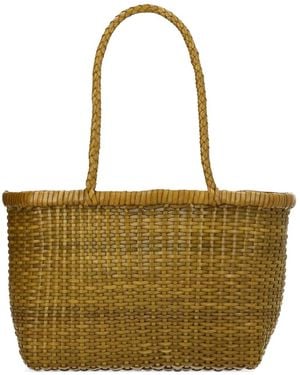 Dragon Diffusion Small B Weave Leather Shoulder Bag - Multicolor