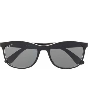 Ray-Ban スクエアフレーム サングラス - ブラック