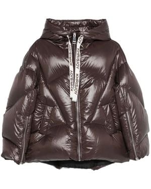Khrisjoy Iconic Milano In Shiny Nylon - Brown