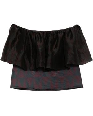 Cynthia Rowley Eugenia Top - Black