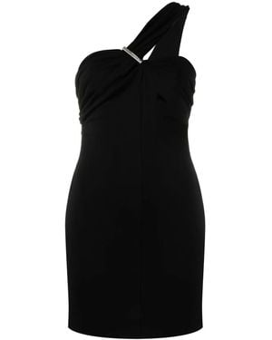 1017 ALYX 9SM Vestido Corto Con Hombro Descubierto - Negro