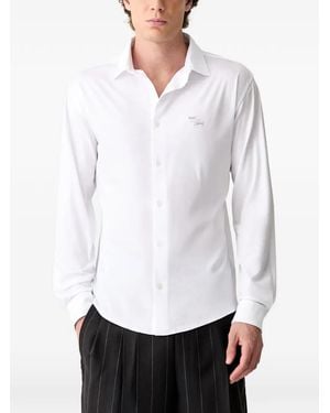 Filling Pieces Chemise À Logo Brodé - White