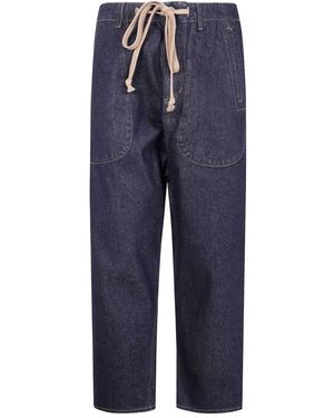 Uma Wang Jeans Pigiama Pants - Blue