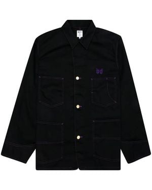 Needles Twill Shirt Jacket - Black