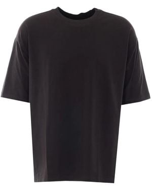 Thom Krom T-Shirt À Col Rond - Black