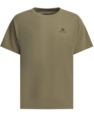 Montbell Wickron T Canyon Graphic-Print T-Shirt - Green