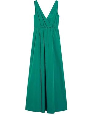 Pennyblack V-Neck Maxi Dress - Green