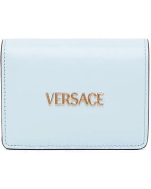Versace Logo Wallet - Blue