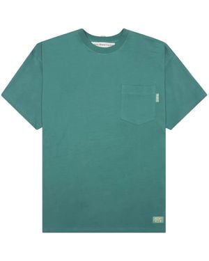 Advisory Board Crystals Patch-pocket Short-sleeve T-shirt - グリーン