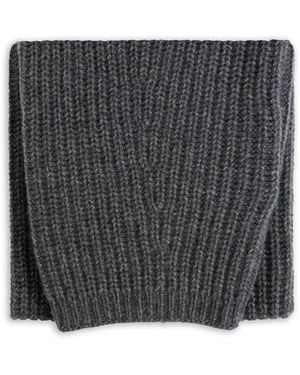 Lisa Yang Ribbed Scarf - Black