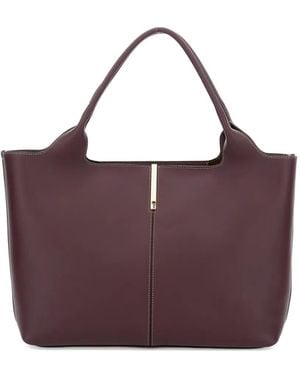 Tod's Ebr Shopping Medio-Piccola - Purple