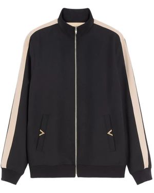 Valentino Garavani Vgold Track Jacket - Black